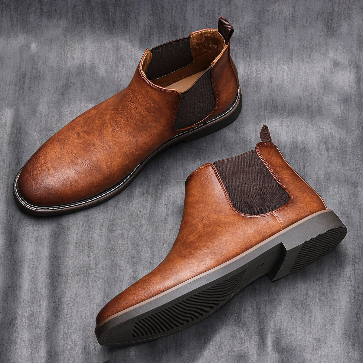 Leather Chelsea Boots