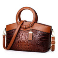 Crocodile Leather Handbag