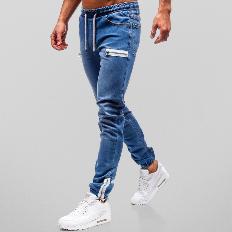 Denim Look Joggers