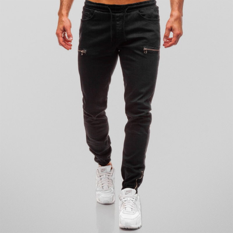 Denim Look Joggers