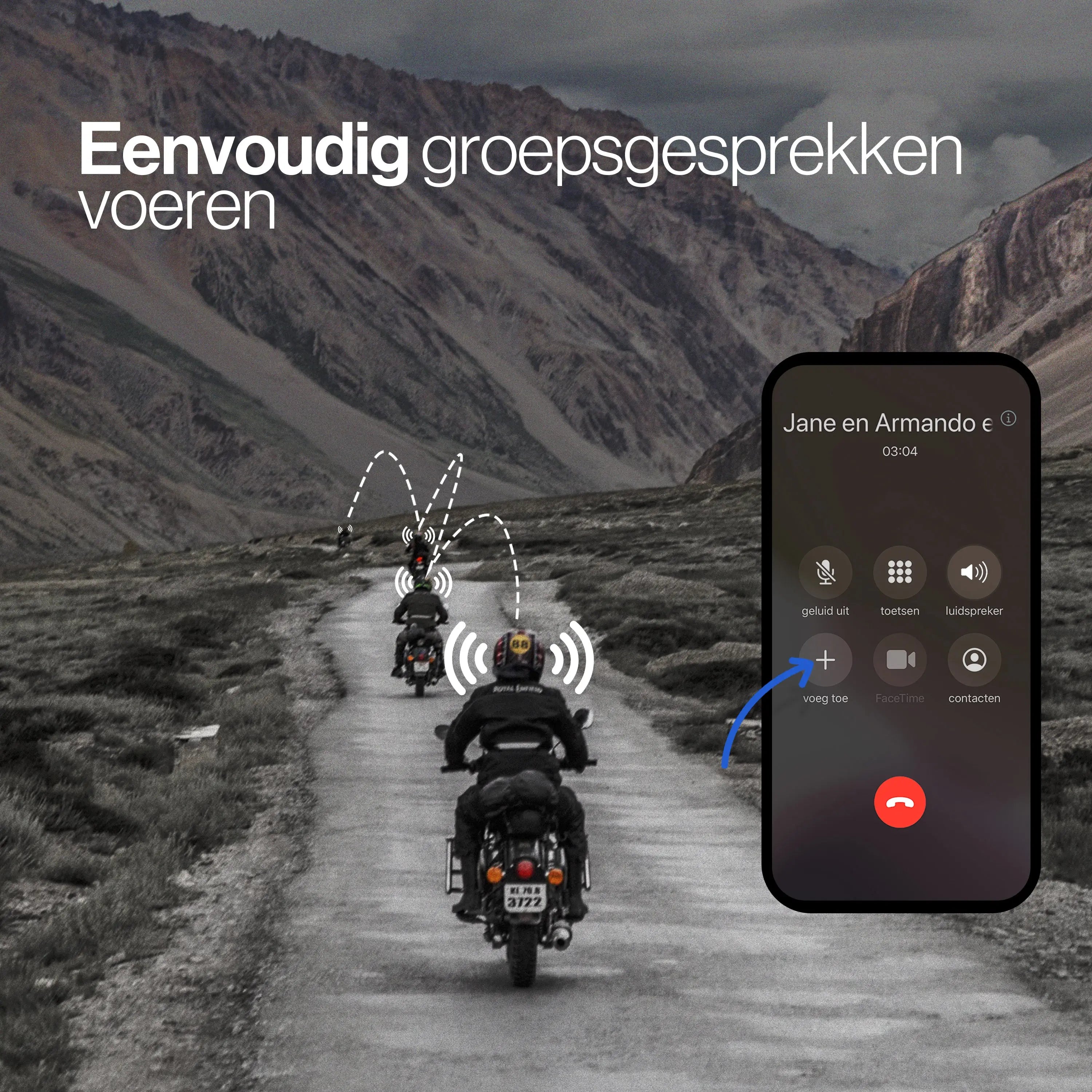 Bonuze Motorcycle Helmet Headset
