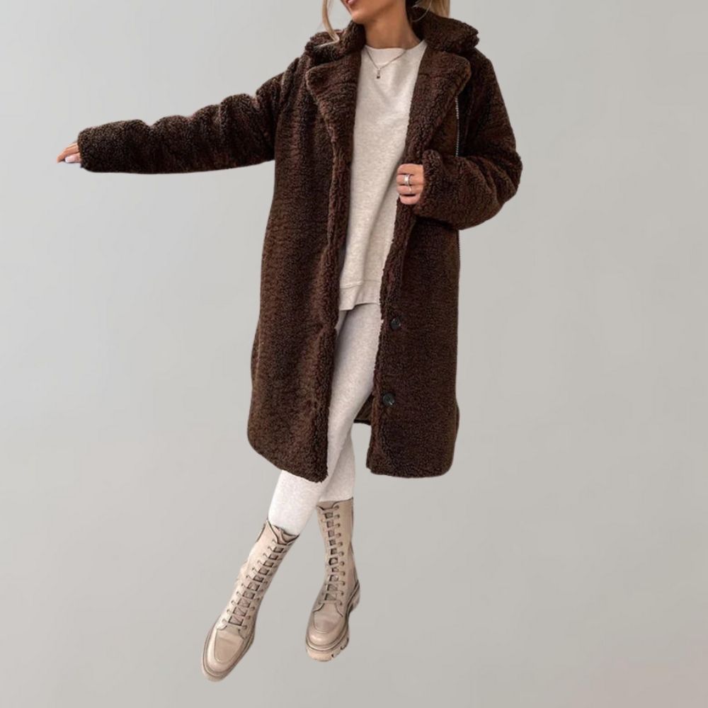 Beige Teddy Coat