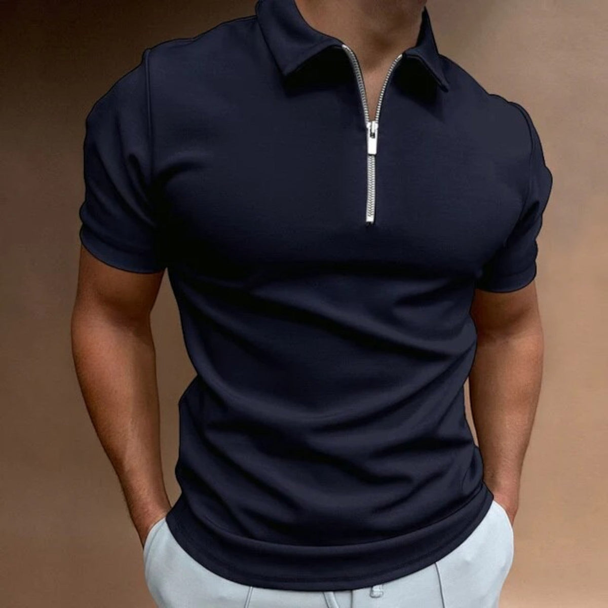 Hugo Half Zip Polo