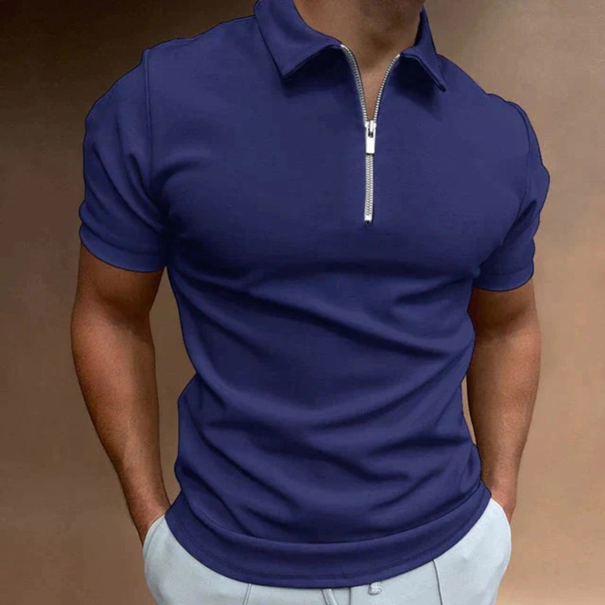 Hugo Half Zip Polo