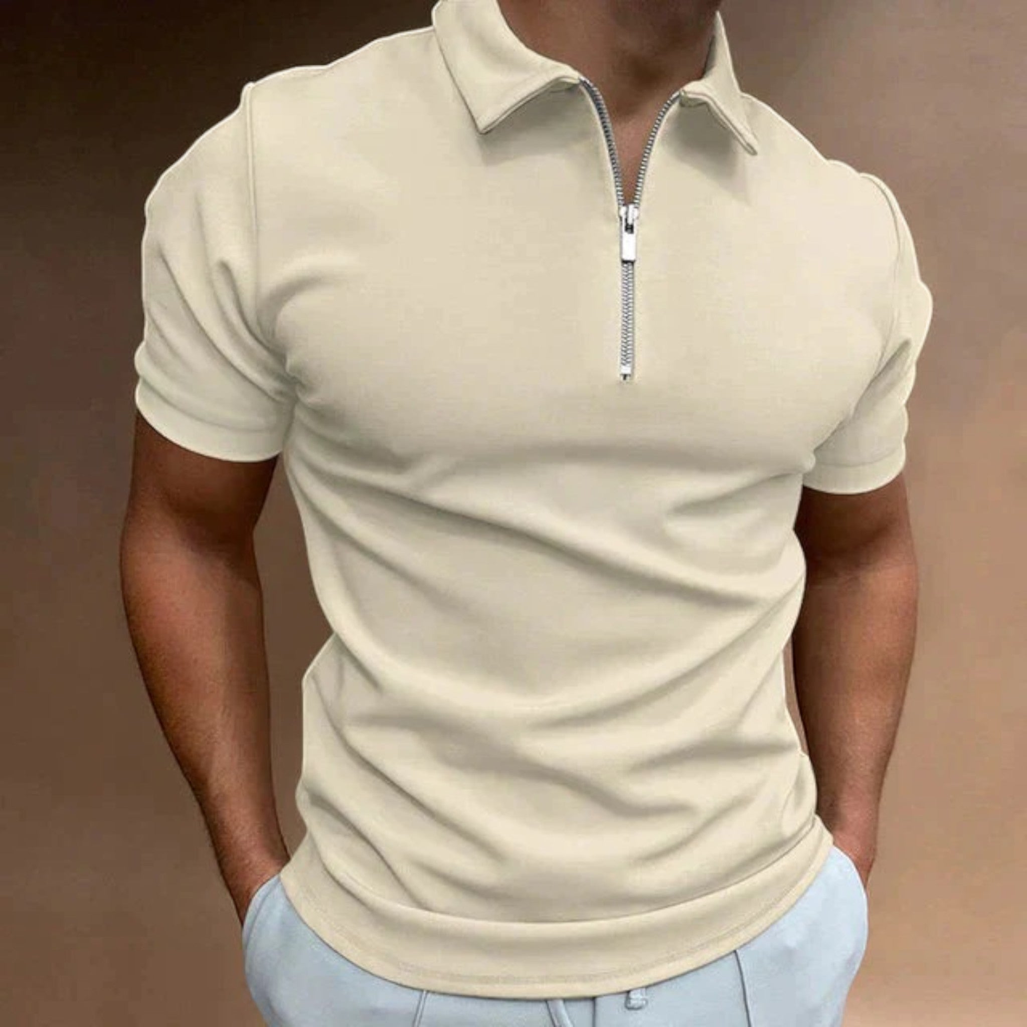 Hugo Half Zip Polo