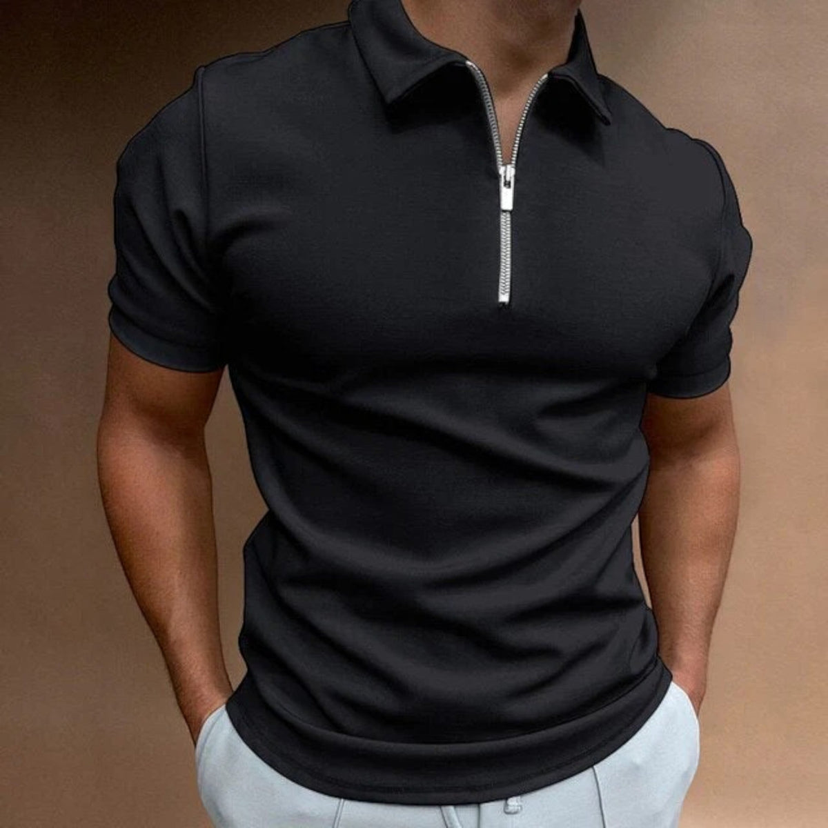 Hugo Half Zip Polo