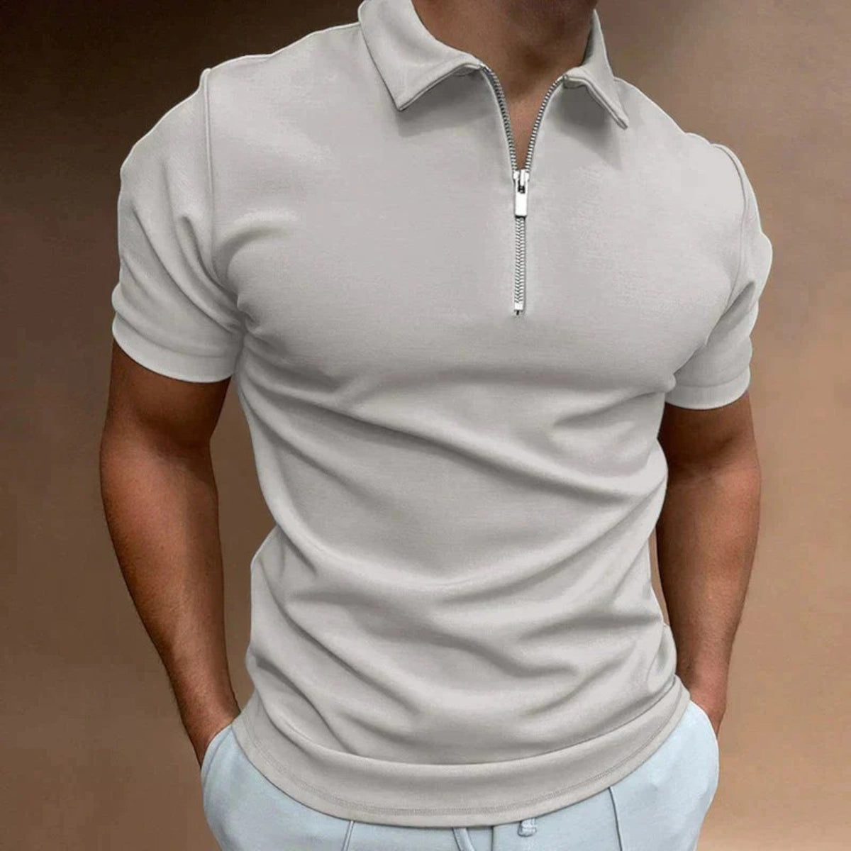 Hugo Half Zip Polo
