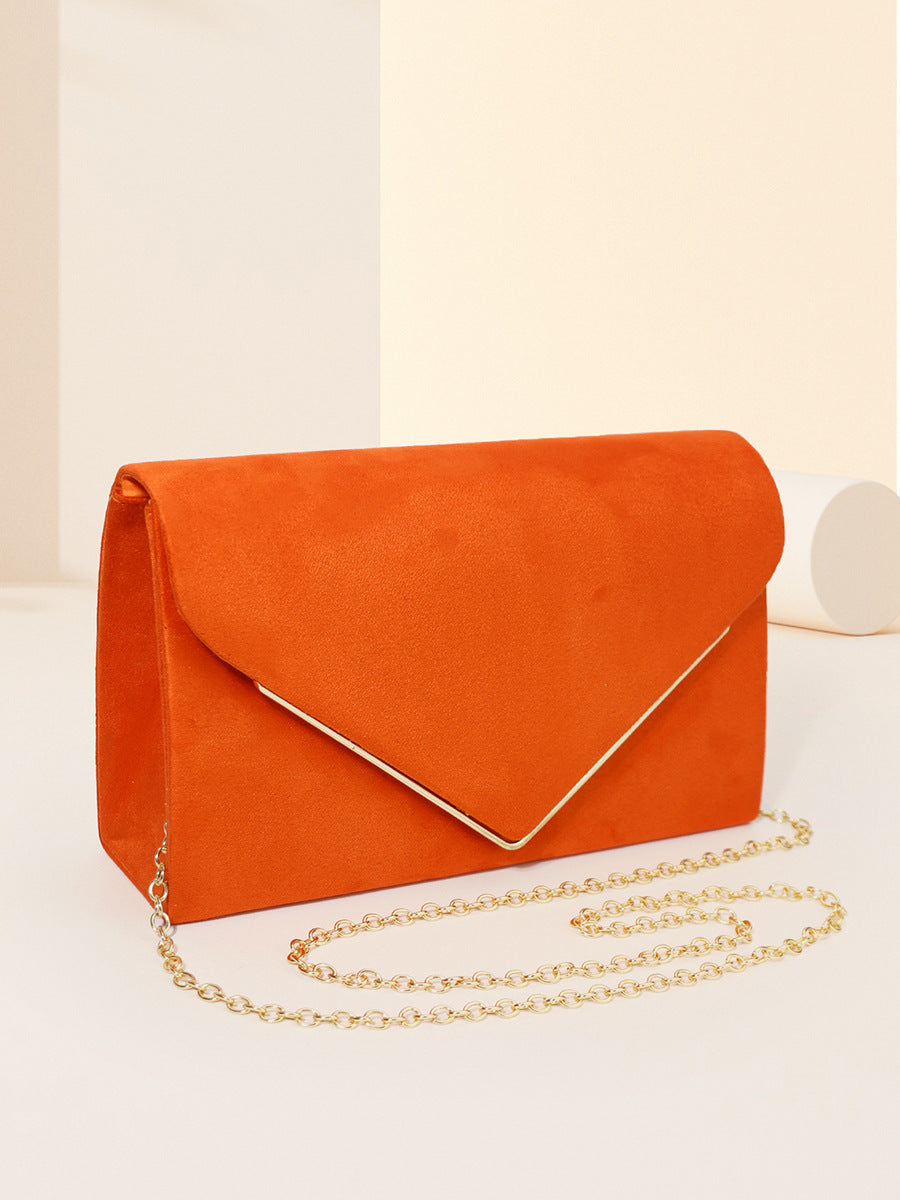 Velvet Envelope Clutch