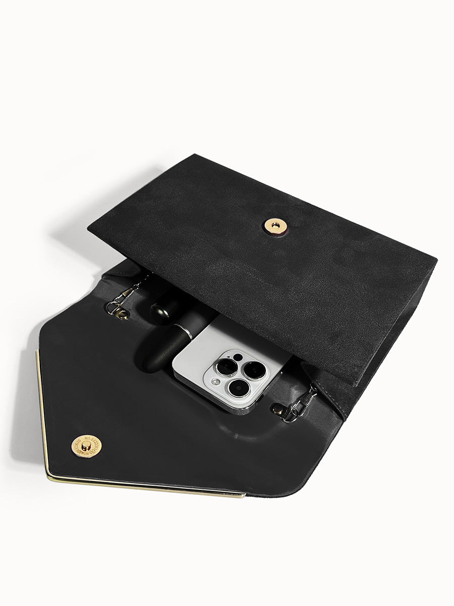 Velvet Envelope Clutch