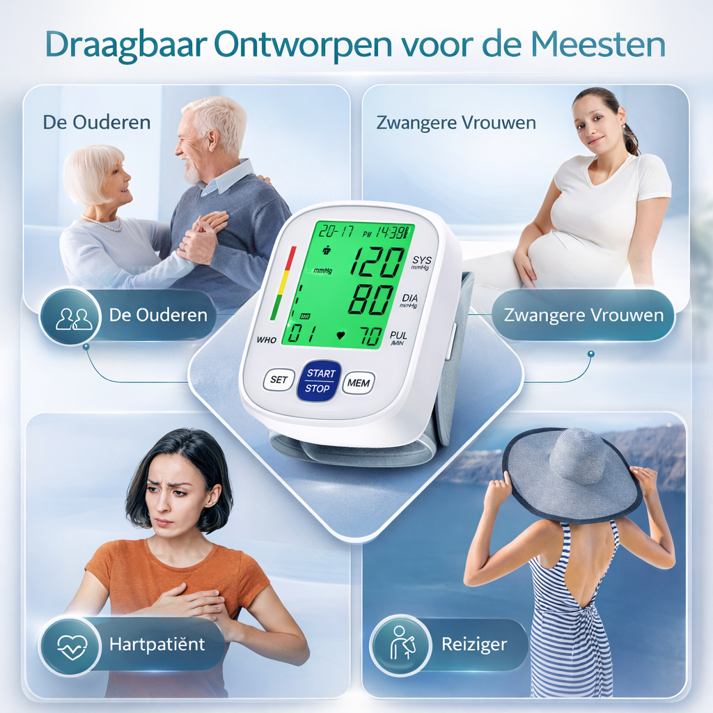 Automatic Wrist Blood Pressure Monitor