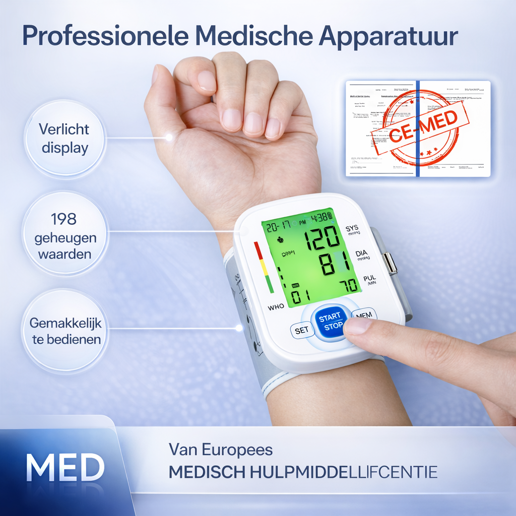 Automatic Wrist Blood Pressure Monitor