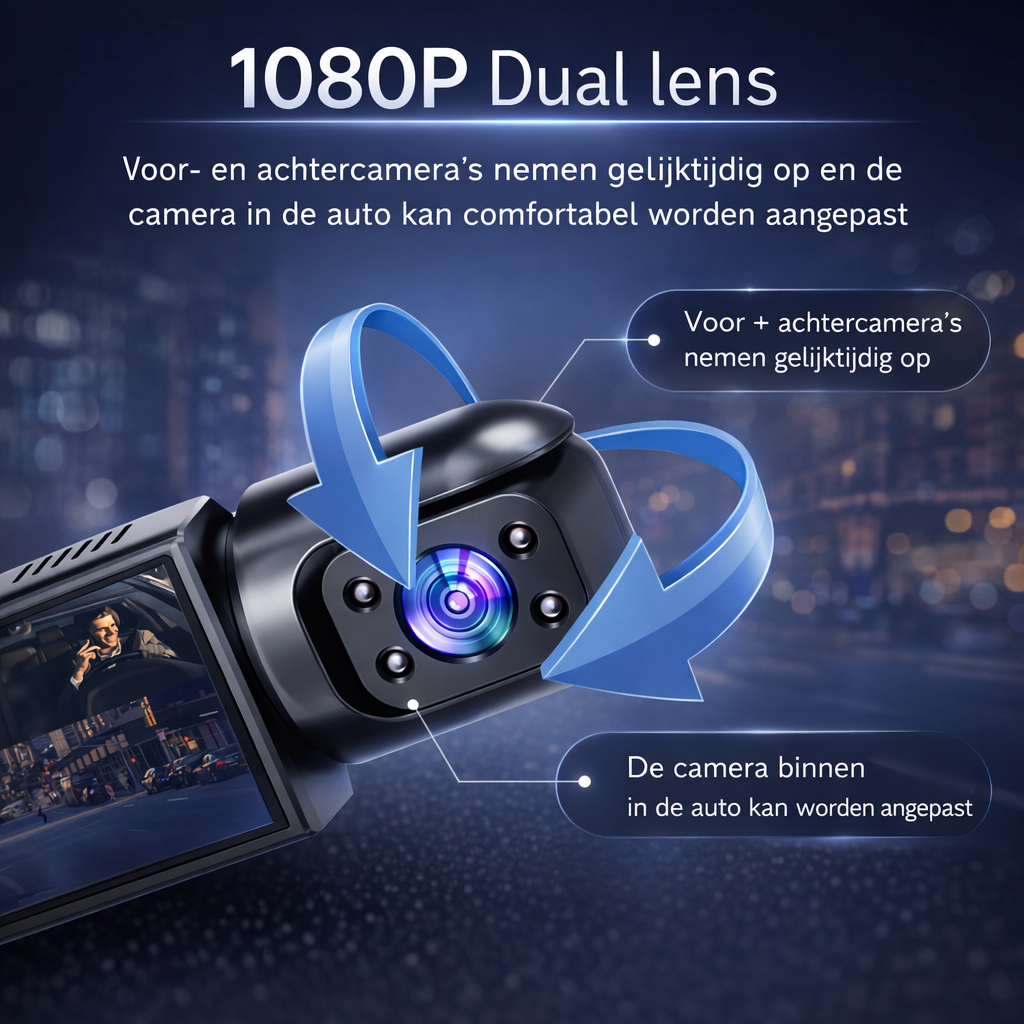 Dual Lens Dashcam