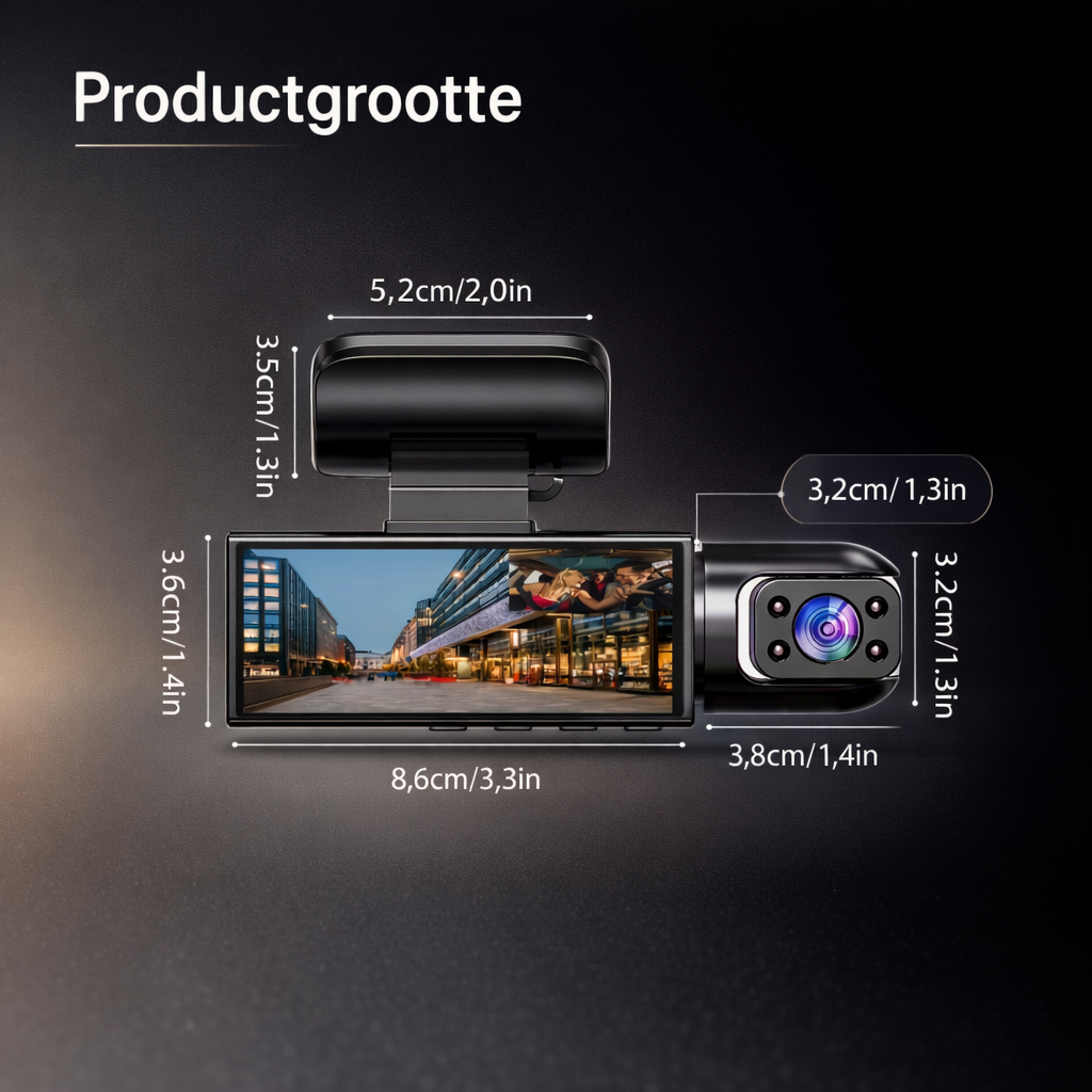 Dual Lens Dashcam