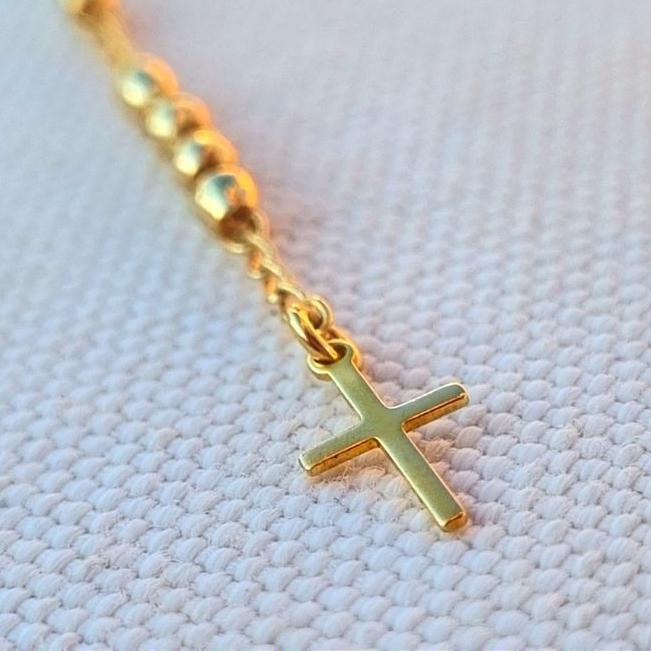 Goldfilled Rosary Necklace