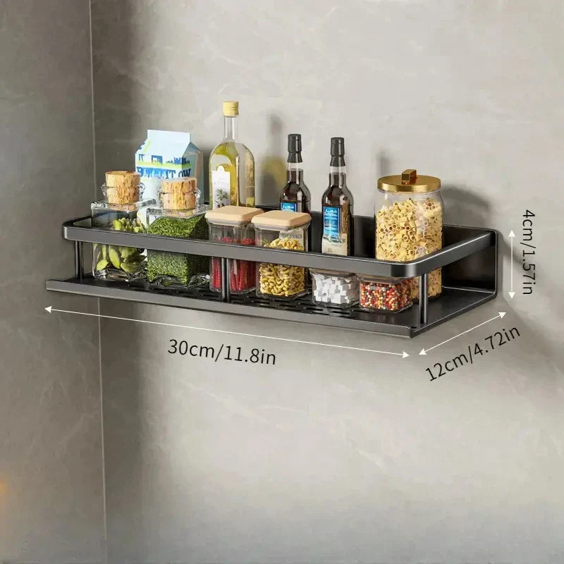 Wall-Mounted Kitchen Rack
