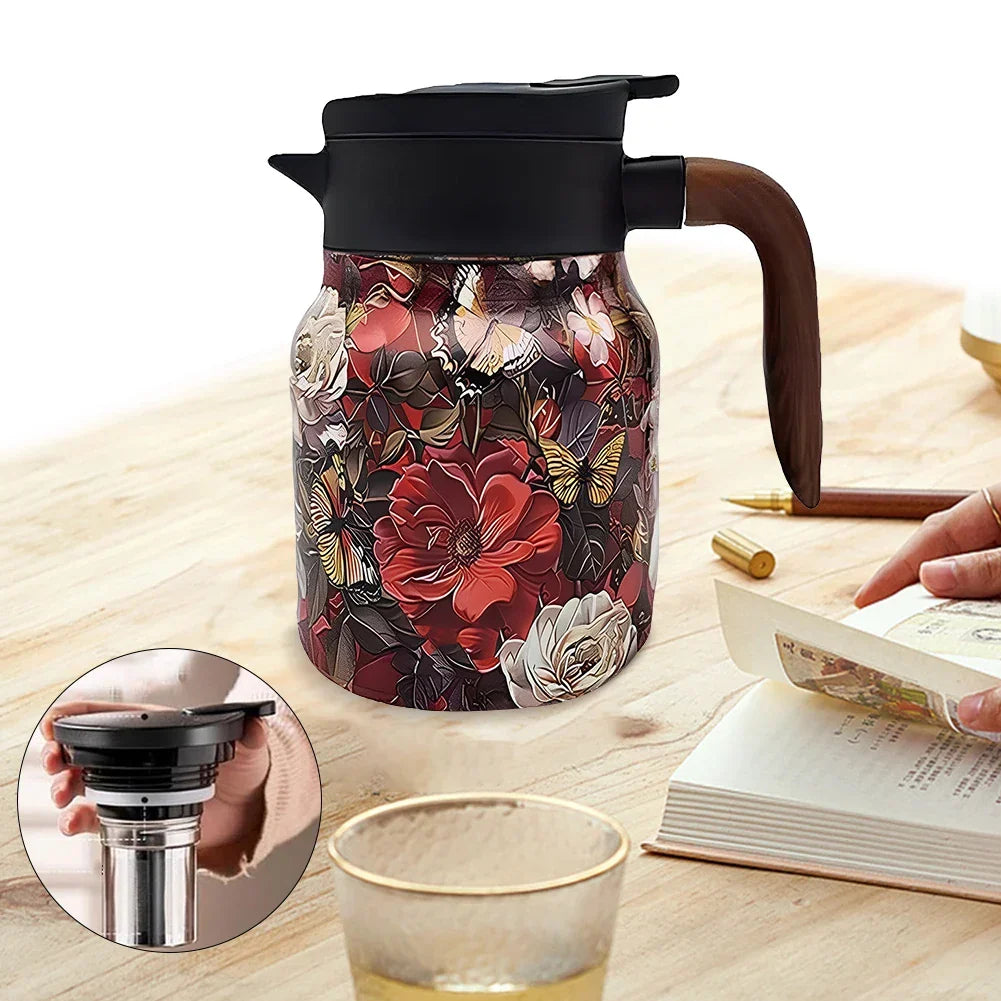 Floral Tea Thermos