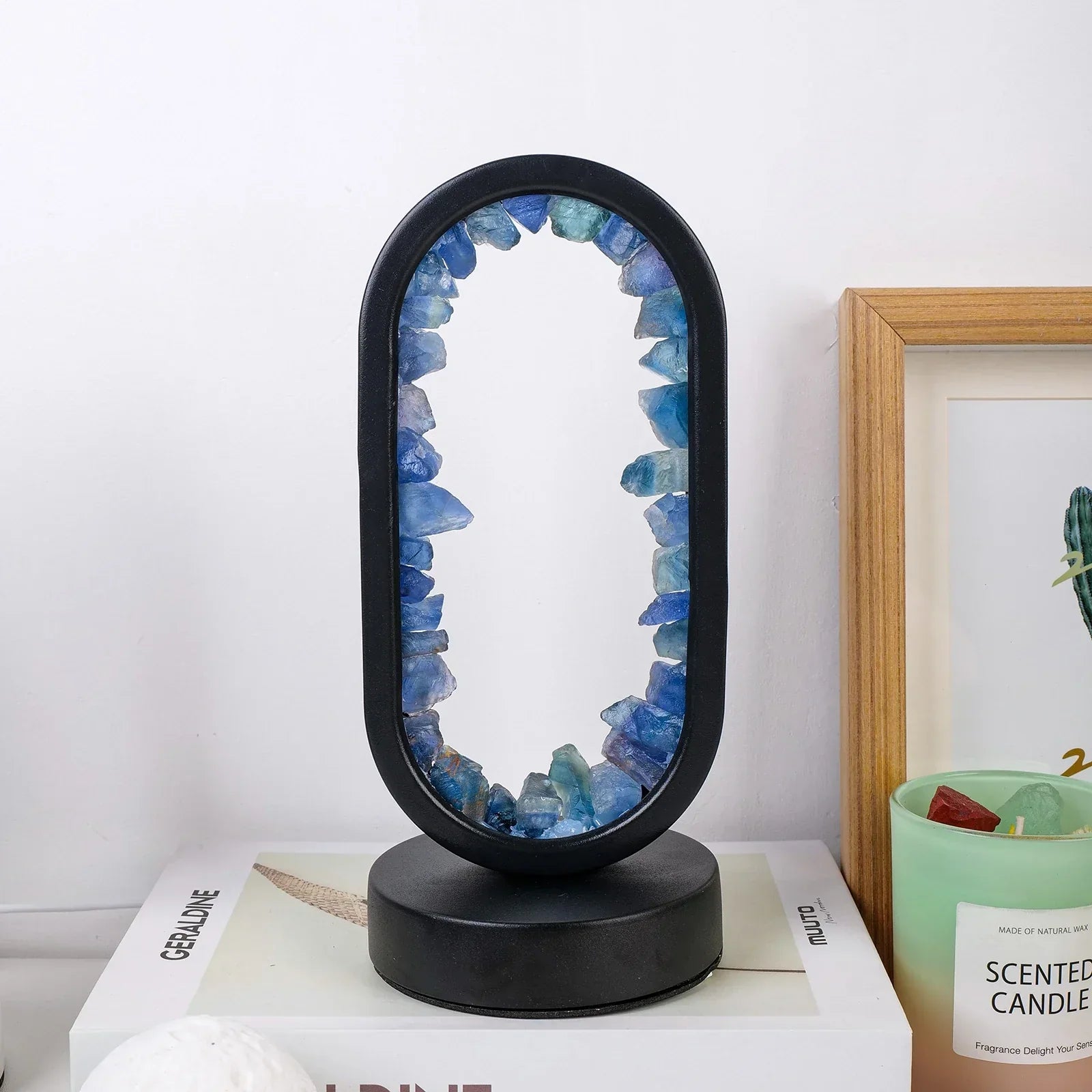 AuraStone Amethyst Lamp
