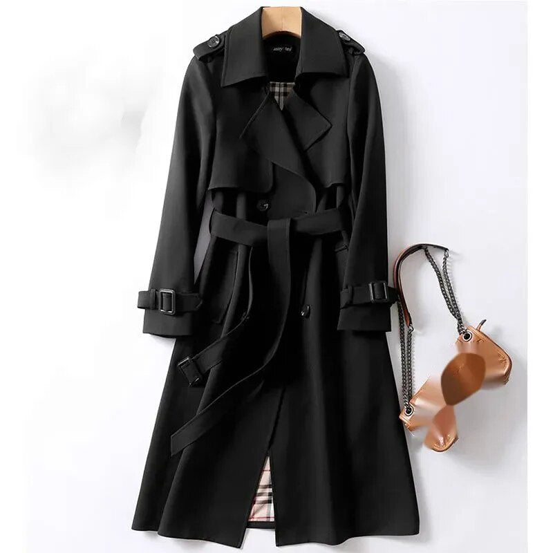 Hooded Trench Coat