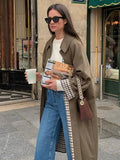 Checked Women's Coat