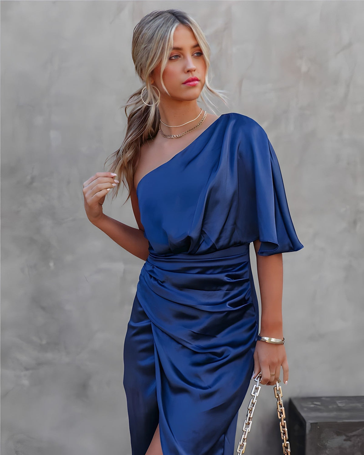Belle Couture Silk Dress