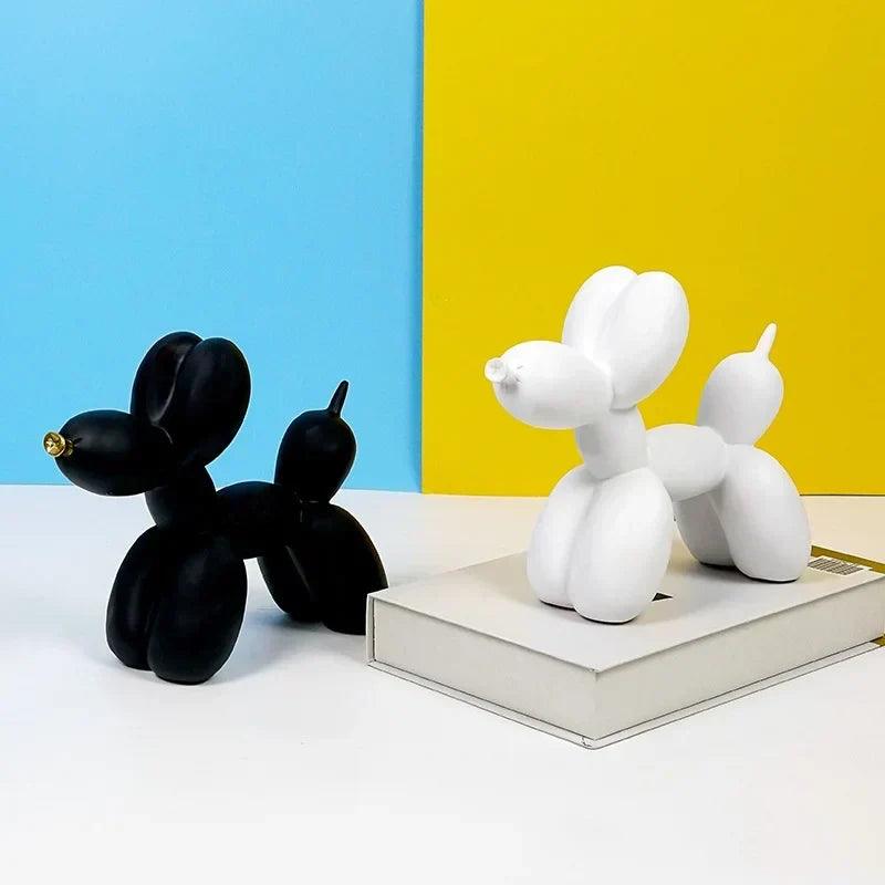 Matte Balloon Dog Sculpture