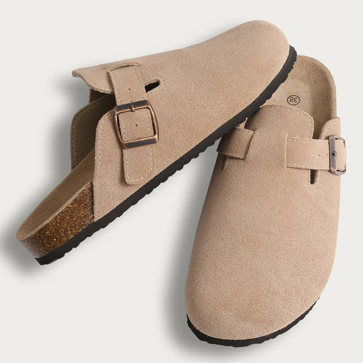 Solevia Suede Sandals