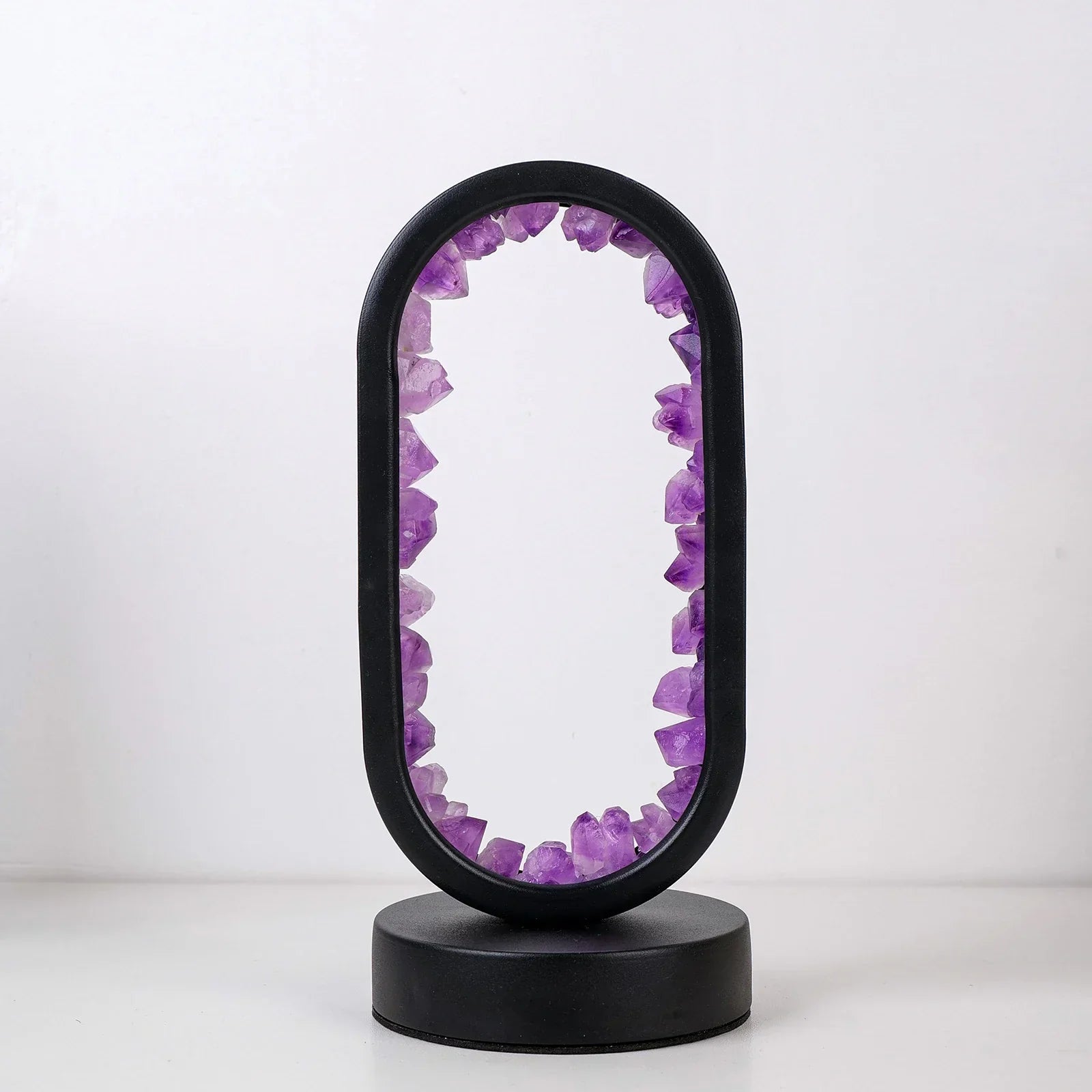 AuraStone Amethyst Lamp