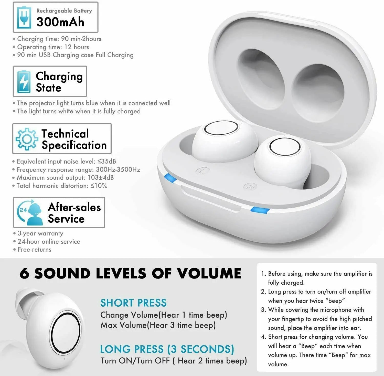 Bluetooth Hearing Aid