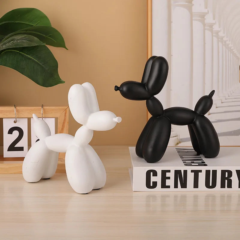 Matte Balloon Dog Sculpture