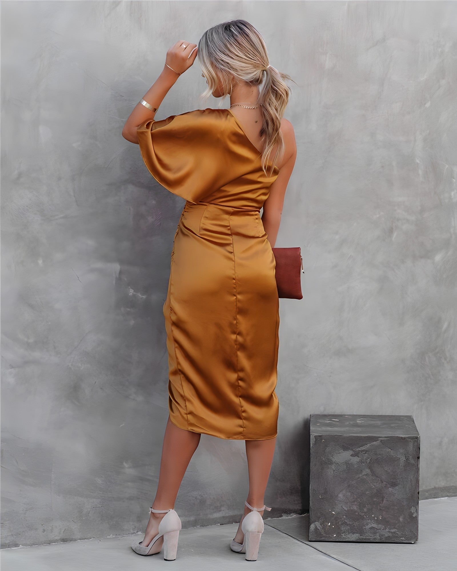 Belle Couture Silk Dress