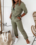 Yvette Long Sleeve Jumpsuit