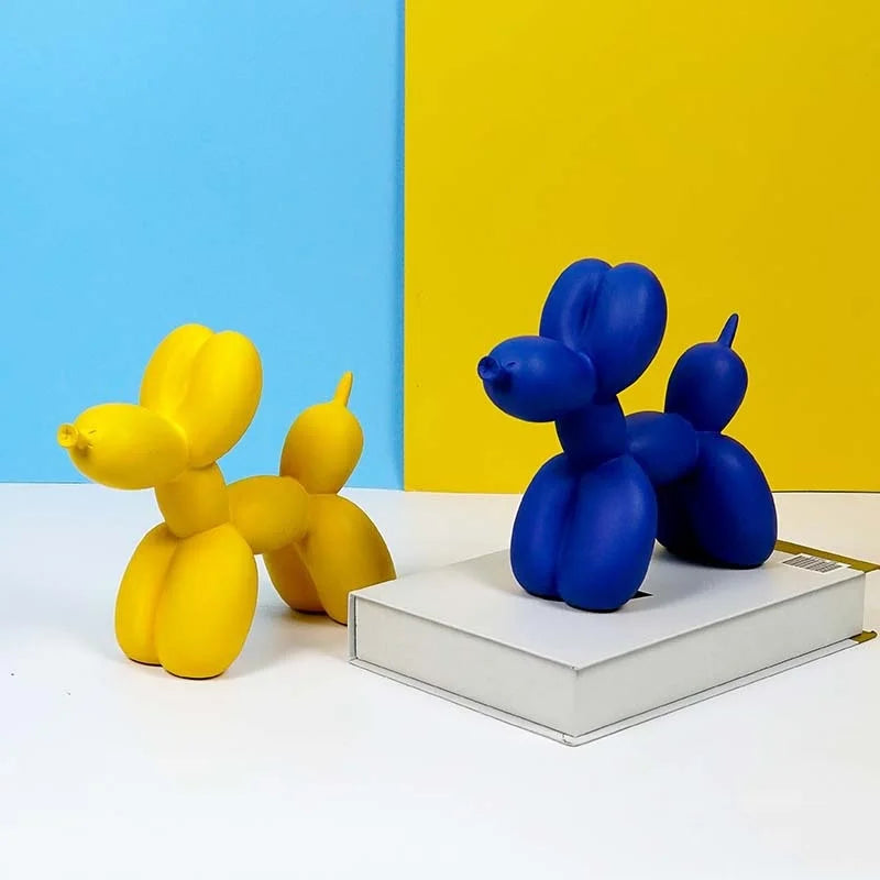 Matte Balloon Dog Sculpture