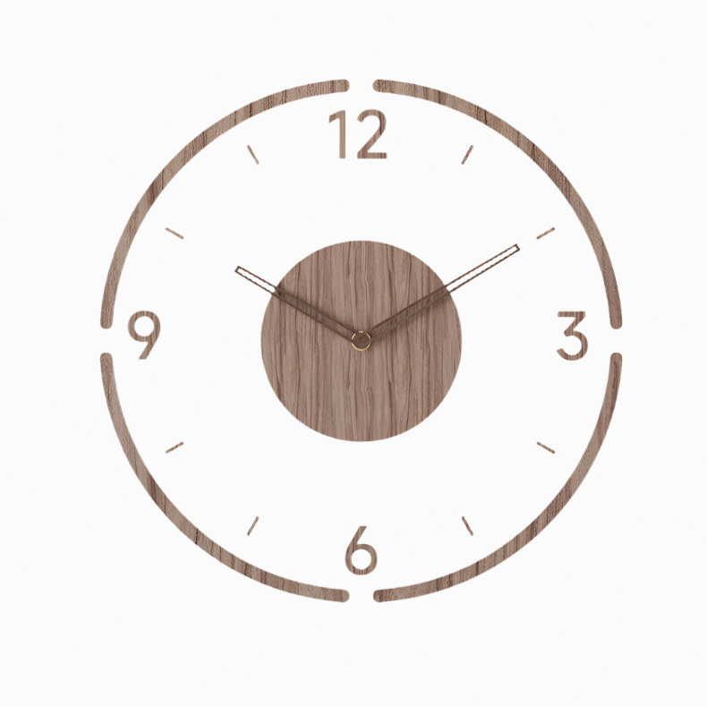 Nordic Glass Wall Clock