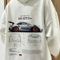 De Oversized Racing Hoodie - Visconte