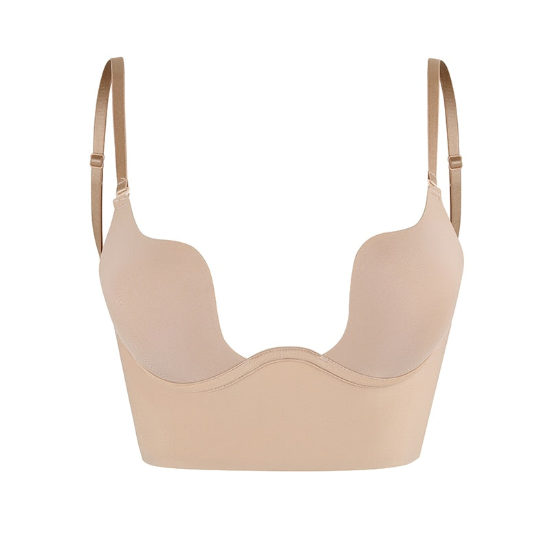 Satin Backless Bra