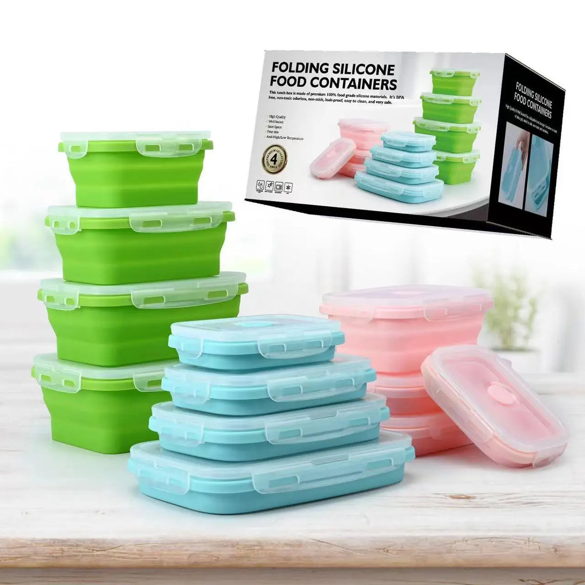 FLOX Silicone Containers