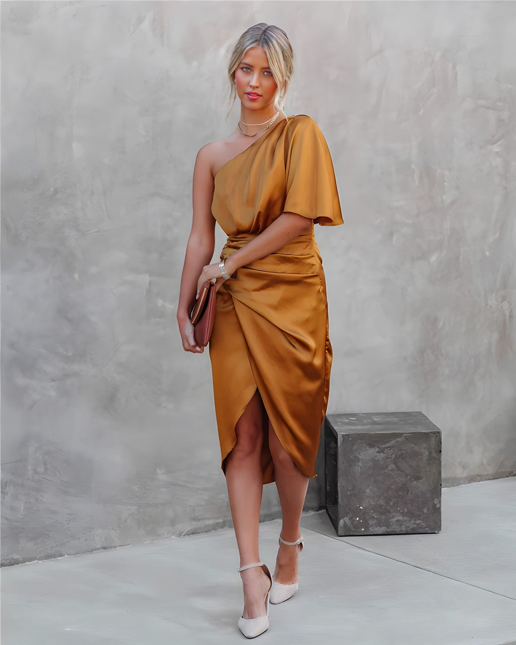 Belle Couture Silk Dress