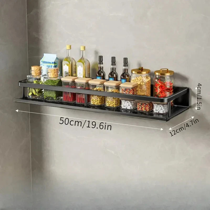 Wall-Mounted Kitchen Rack