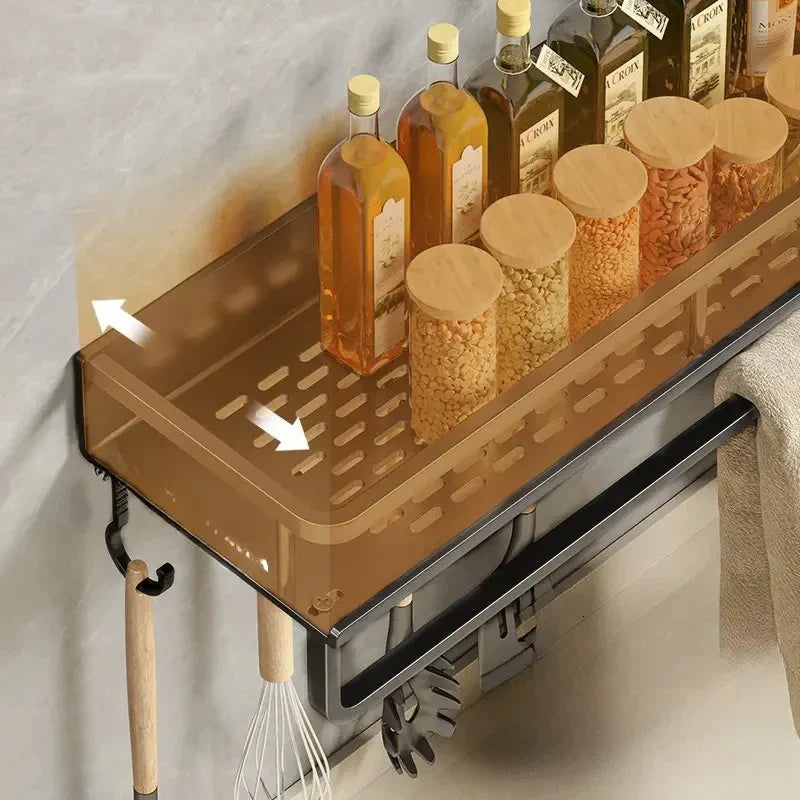 Wall-Mounted Kitchen Rack