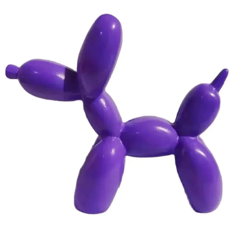 Matte Balloon Dog Sculpture