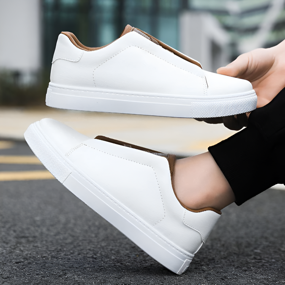 Leather Sneakers