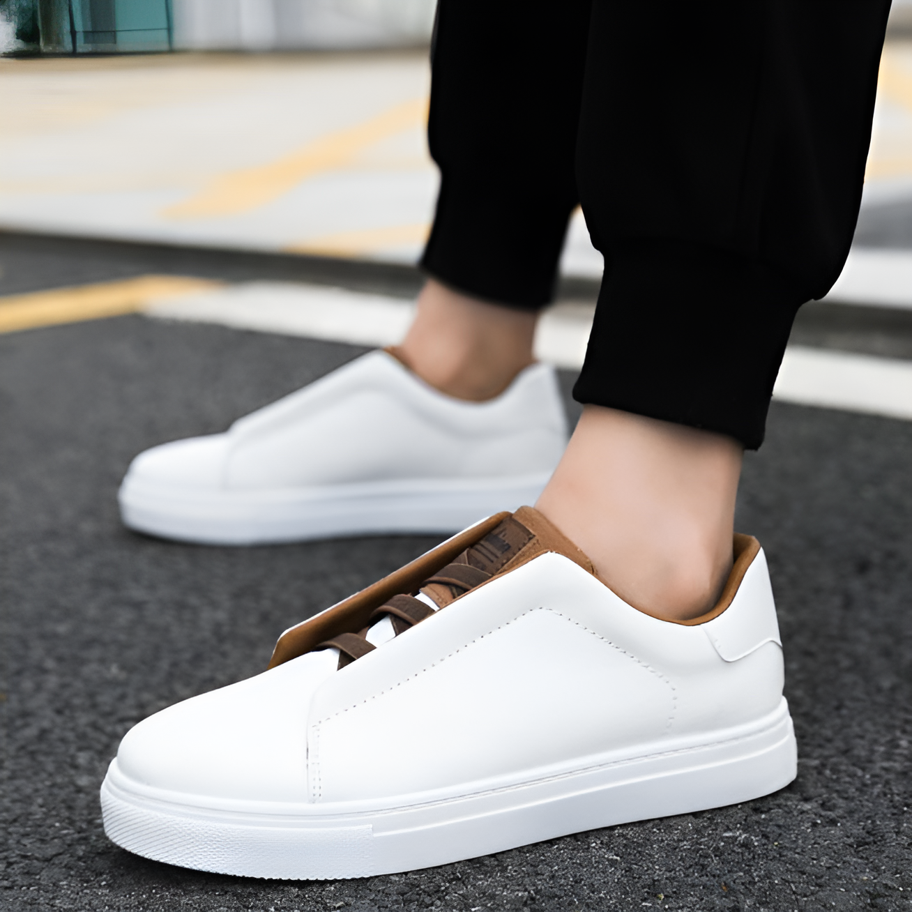 Leather Sneakers