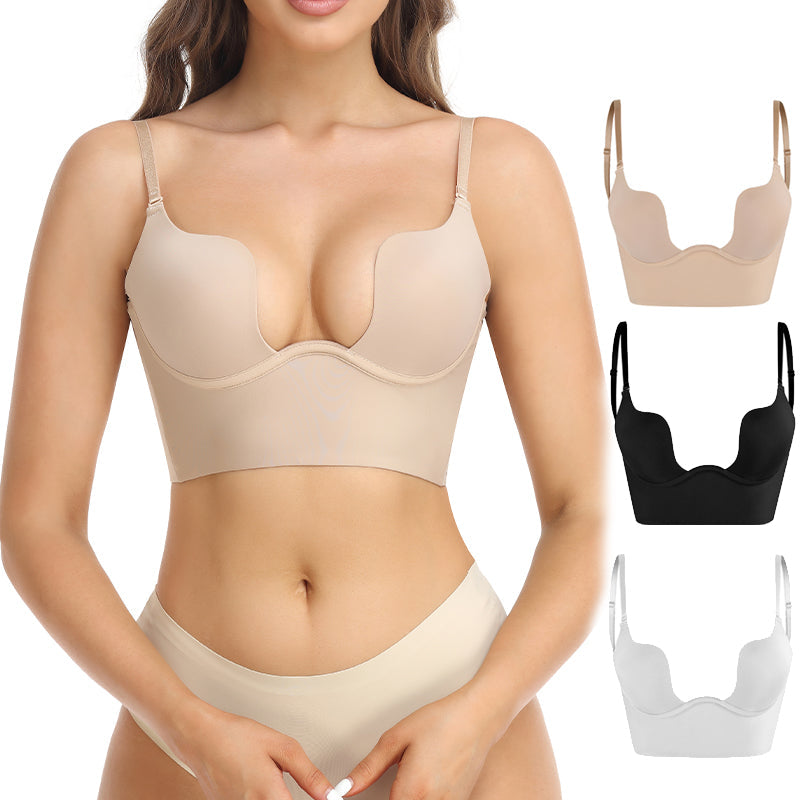 Satin Backless Bra