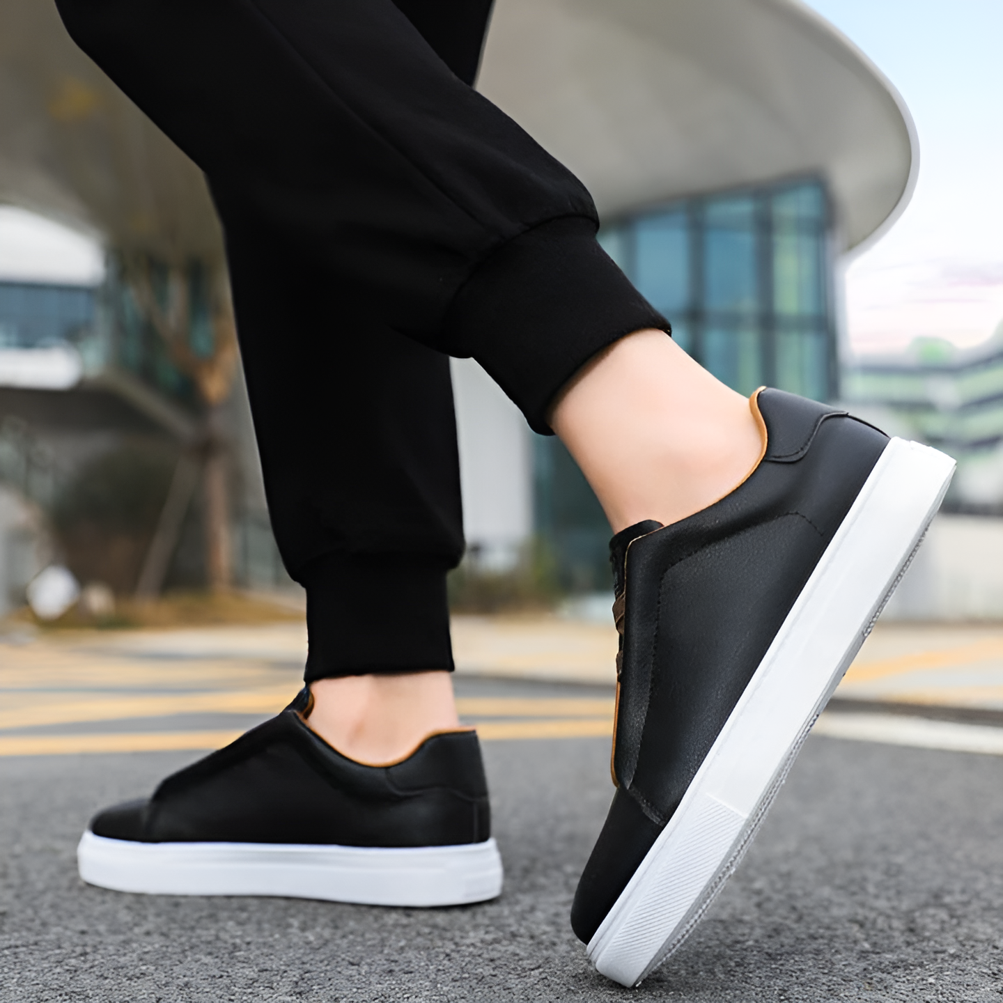 Leather Sneakers