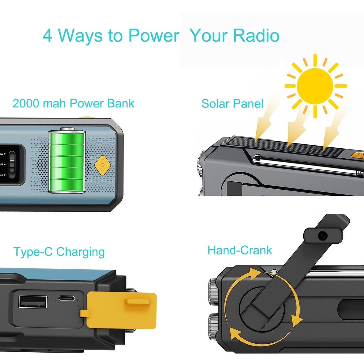Voltura Gear Emergency Radio