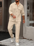 Men's Beige Suit