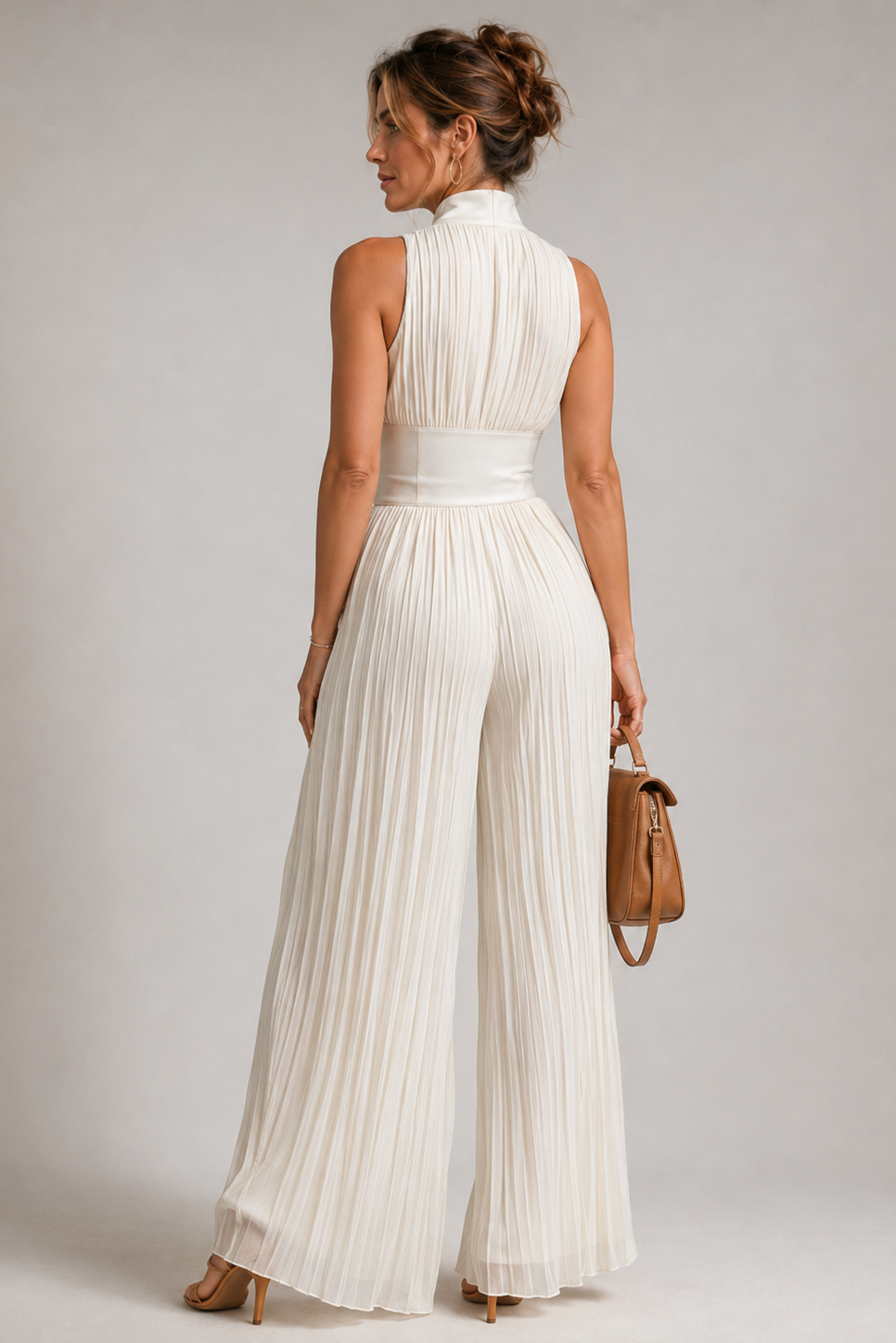 VIVIENNE Pleated Jumpsuit