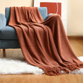 Knitted Throw Blanket