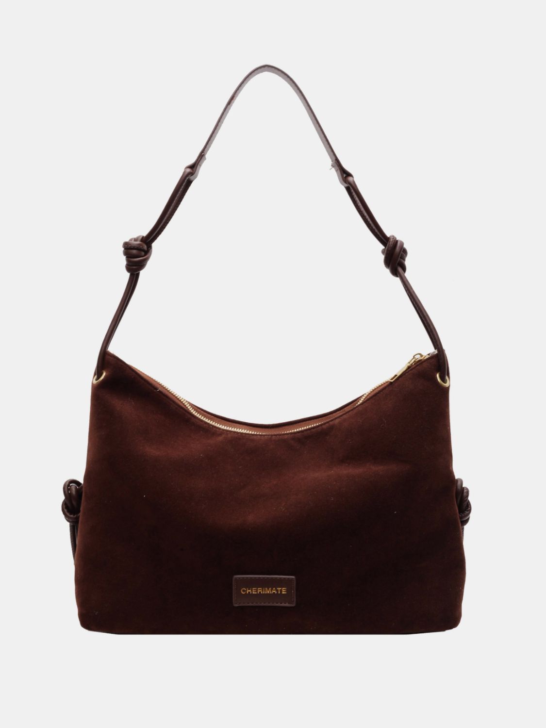 Suede Handbag