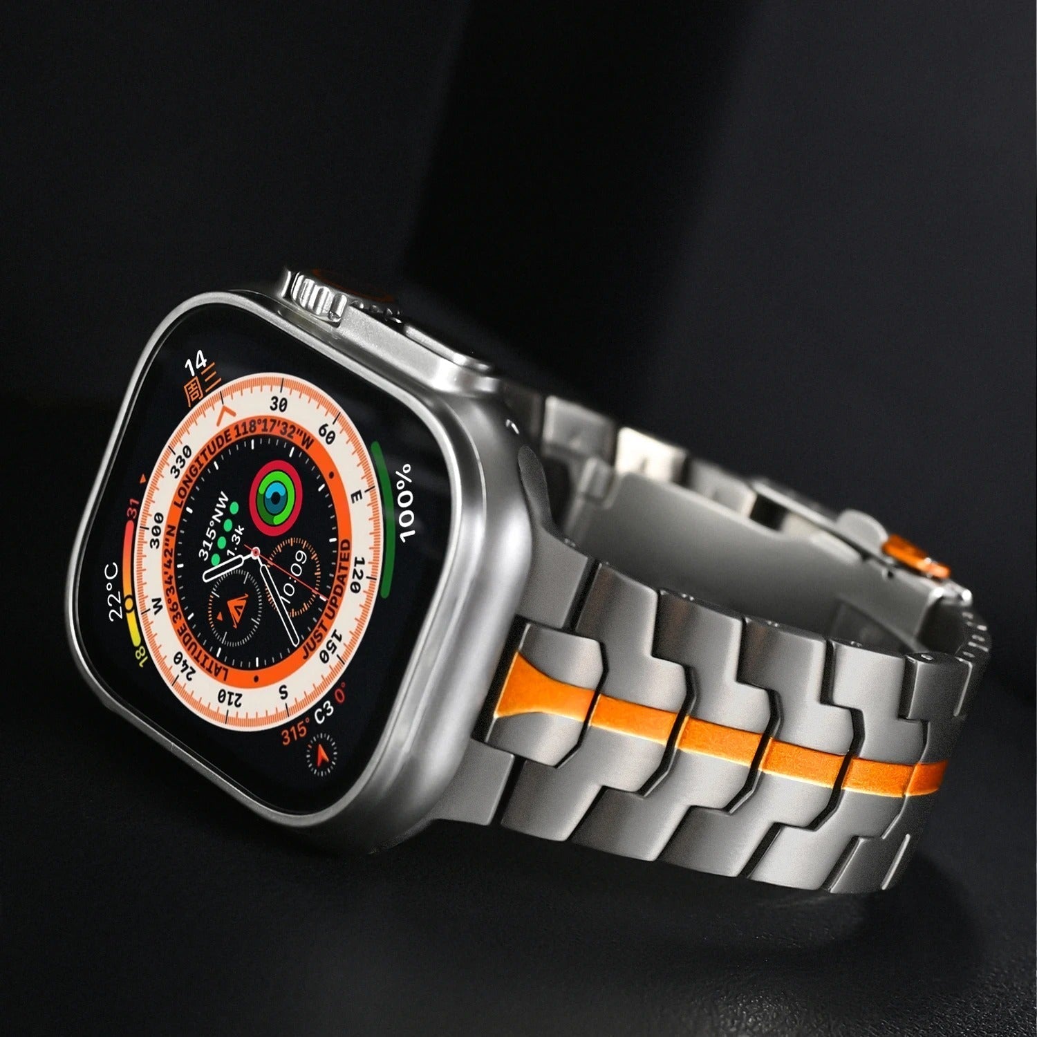 Kevanox Titanium Watch Band